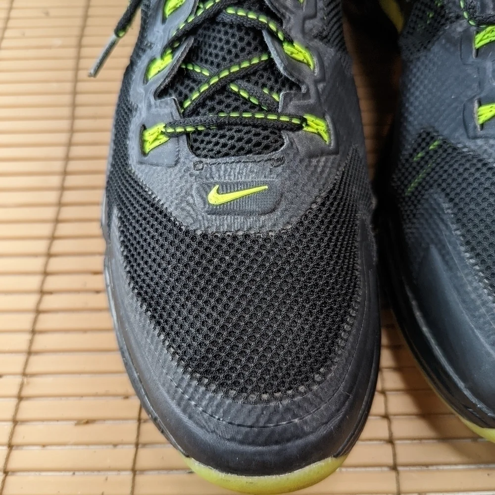 Nike Mens  Rare Lunartr1  577450-007 Black Mesh Trail Running Shoes Sneakers Siz
